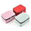 Compact PU Jewelry Organizer for Earrings and Ear Studs - Portable Storage Box