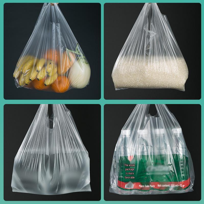 Tai Jiang Jiu Thickened Transparent Vest Style Food Packaging Bags