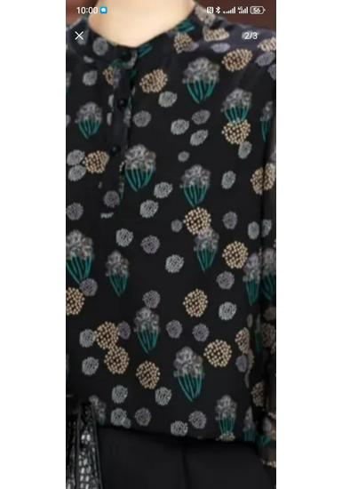 Women's Plus Size Printed Long-Sleeve T-shirt for Spring & Summer - Loose Slimming Fit for Middle-Aged & Elderly