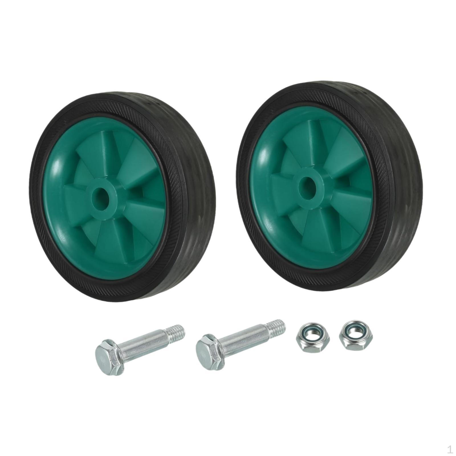 

2 шт. Колеса для воздушного компрессора, бесшумные промышленные ролики, износостойкие 12cm