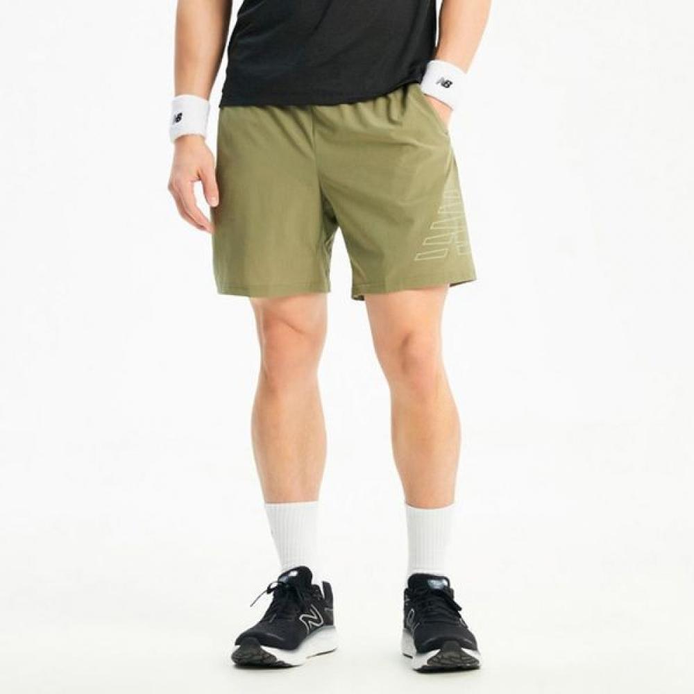 

New Balance Club M Running Part 4.5 Graphic Shorts Nbnve2p041 49 khaki/75