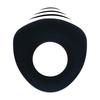 Vibrating Cock Ring Made of Liquid Silicone Black