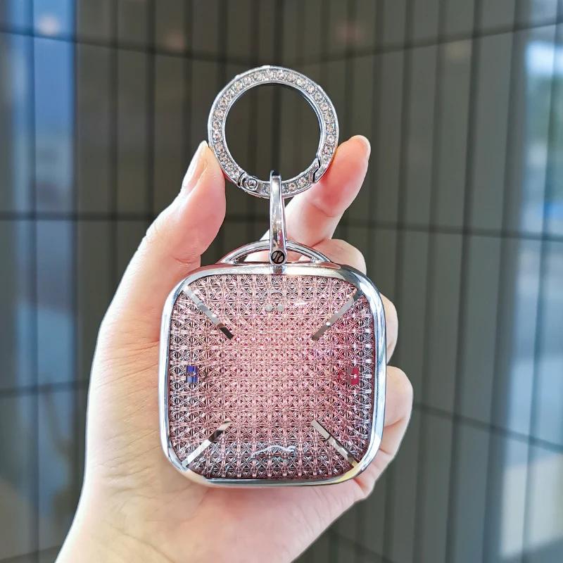 Suitable For Changan Lumin Keycase Keycover Key Shell Keychain Sweet And Clear Sweet Square Key Creative Case Buckle