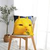 Pillow Cover Yellow Aliens Mango Cat Fashion Pillow Case For Sofa Home Decoration Pillowcases