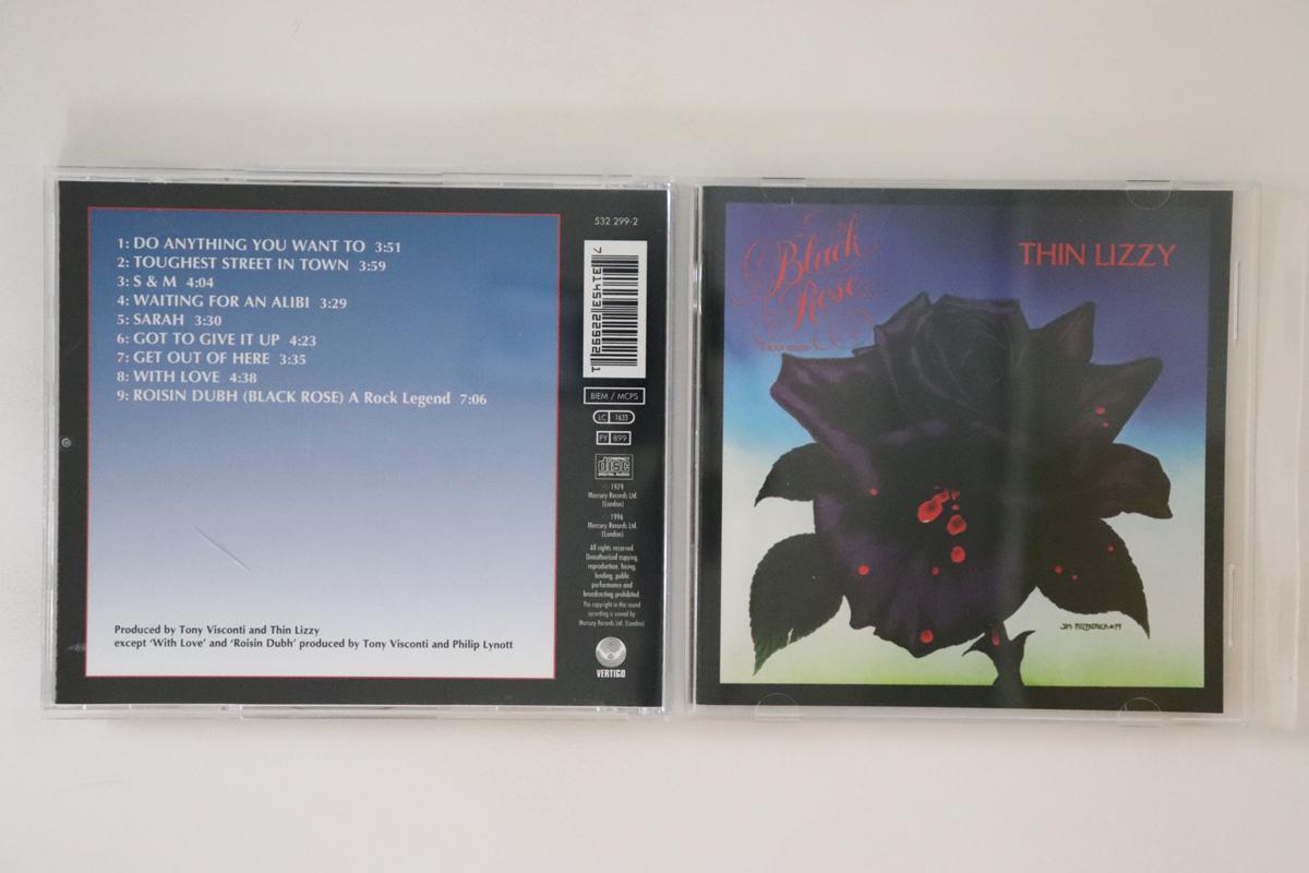 

CD THIN LIZZY - Black Rose (A Rock Legend) 5322992 Vertigo Europe Rock Used
