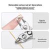 Eagle Beak Diamond Removal Pliers for Nail Art - Precision Tool for Cutting Diamonds and Chains