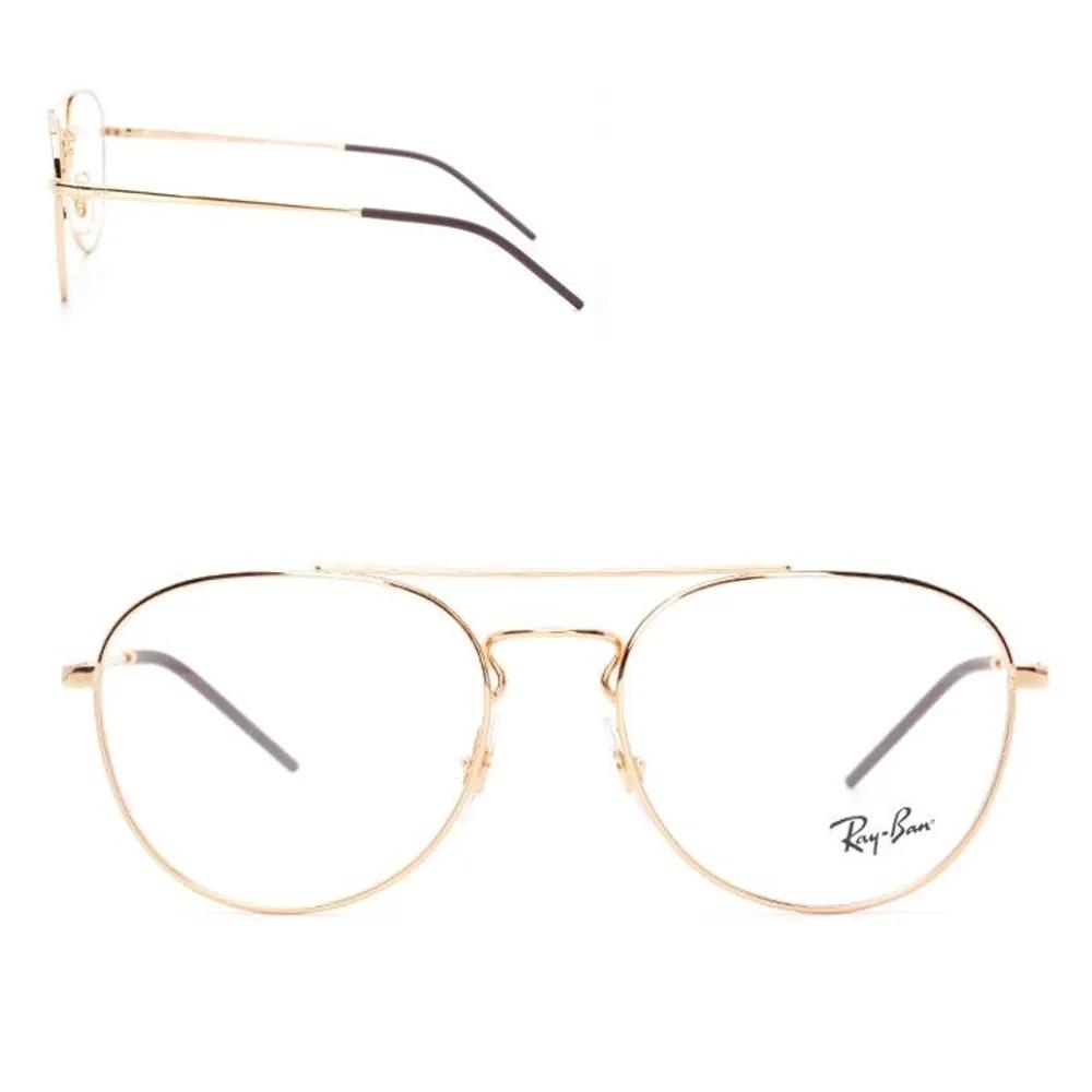 RB6414 2500 55mm Ray-Ban Eyeglass Frame Gold Metal Frame Ray-Ban RB6414 2500