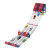 Children's assembled racing catapult track alloy car parent-child interactive inertial sliding children's toy set