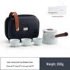 Nanshan Series Ceramic Japanese Travel Gongfu Tea Set