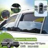 Magnetické stínítka do auta pro Volkswagen VW Tiguan Allspace L LWB 5místný MK2 2018- Sluneční clony Štít Stínidlo Ochrana soukromí