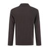 FERRAROMILANO 100% Wool Front-Knit Half Turtleneck Knit D/Brown (Am0Ftst40258)