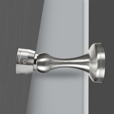 Magnetic Door Stop Stainless Steel Nail-free Door Stopper Door Catch Door Holder for Wall Protector