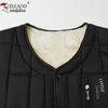 Men's Woodpecker Autumn/Winter Sleeveless Jacket - Middle-aged Dad's Thick, High-grade Cotton Vest.