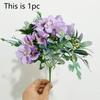 Pivoine artificielle fleurs en soie bricolage Rose Bouquet camélia en plastique fausses fleurs décoration de mariage à la maison