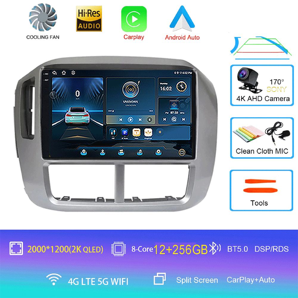 Android 14 Carplay Auto WIFI+4G For Honda Pilot 2006 2007 2008 Car Radio GPS Stereo Multimedia Video Player 2din Head Unit Audio