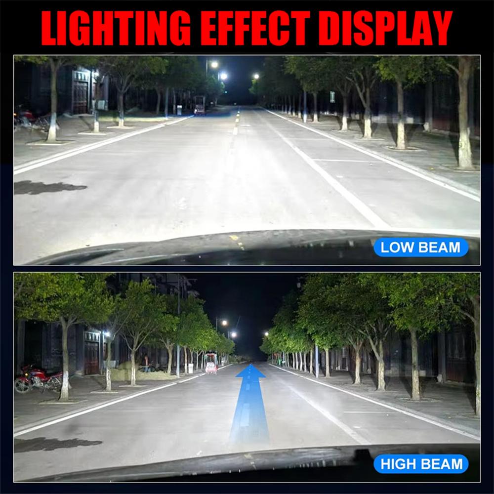 2PCS H7 LED Headlight Bulb Upgrade 9005/HB3 9006/HB4 H11 H4 H1 LED Headlight Bulbs High Low Beam 120W 6000LM