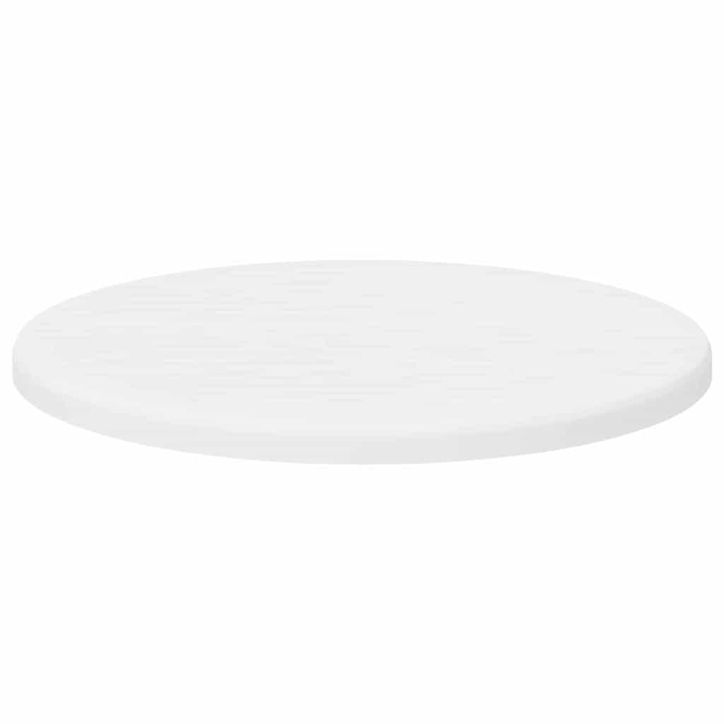 White Table Top Ø 30 x 1.5 cm Particleboard