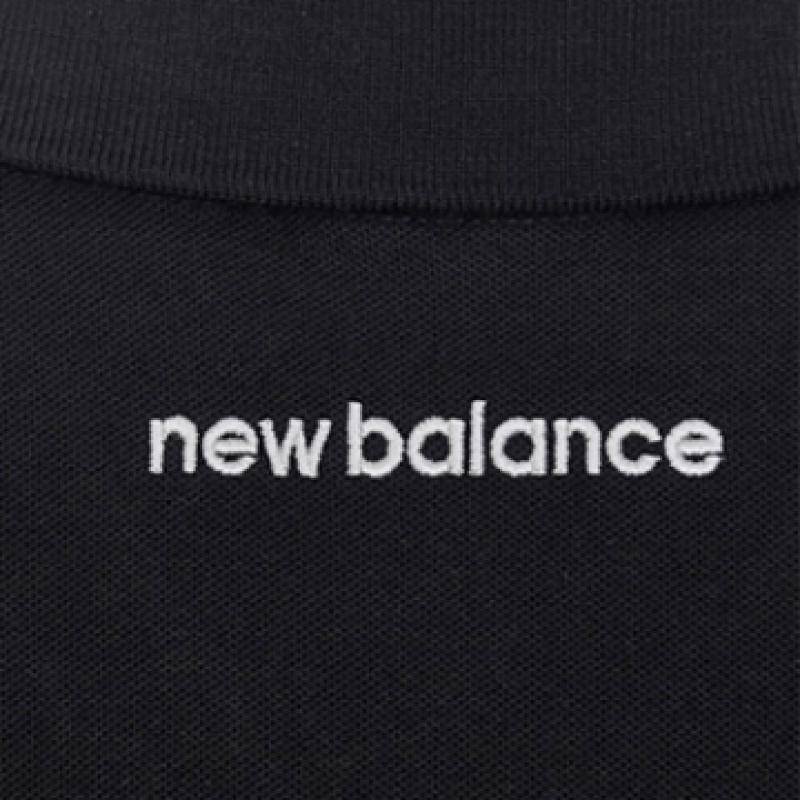 New Balance Half Club  Nbd4db1013 Bk Cp Pique Tričko s krátkým rukávem Límec polo Unisex