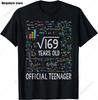 13. Geburtstag Spiel Level 13 Freigeschaltet Offizielles Teenager Gamer T-Shirt Unisex Damen Weich Bedruckte Kleidung Streetwear Grafik T-Shirts