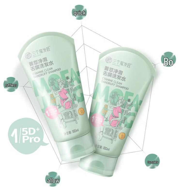 Three Wizards Refreshing Anti-Dandruff Shampoo