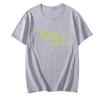 Iliona T-Shirt What If I Break Up with You? Graphic Printing Clothing Short Sleeve Casual Cotton Tshirts Summer O-neck Clothes