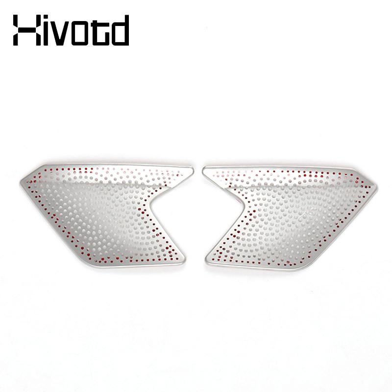 Inner Door Handle Loudspeaker Covers Interior Decoration Audio Car Modification Accessories For BMW 318i 320d 330d G20