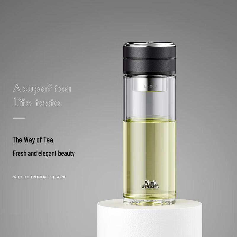 WANXIANG Tea Infuser Glass Bottle