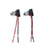 H1 Headlight Harness Car Headlight Connector Vehicle Lighting Car Headlight Upgrade ABS Plastic High Reliability