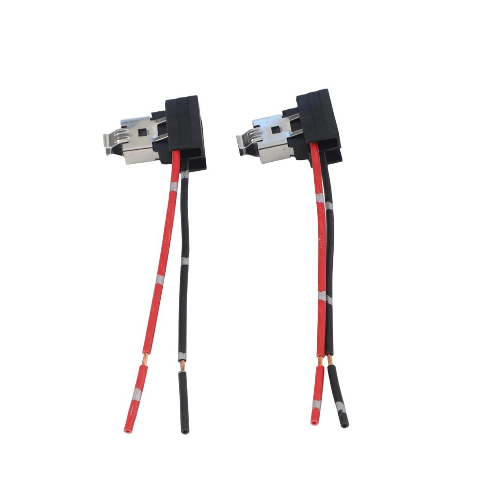 H1 Headlight Harness Car Headlight Connector Vehicle Lighting Car Headlight Upgrade ABS Plastic High Reliability