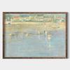 Vintage Beach Play Scene Childrenes Summer Posters Canvas Printing Coastal Wall Art Picture for Living Room Home Decor Gifts