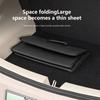 Car Leather Trunk Storage Box Foldable Carbon Fiber For BYD Atto 3 Dolphin Seal Tang Song DMI Organizer Bag Interior Accessories