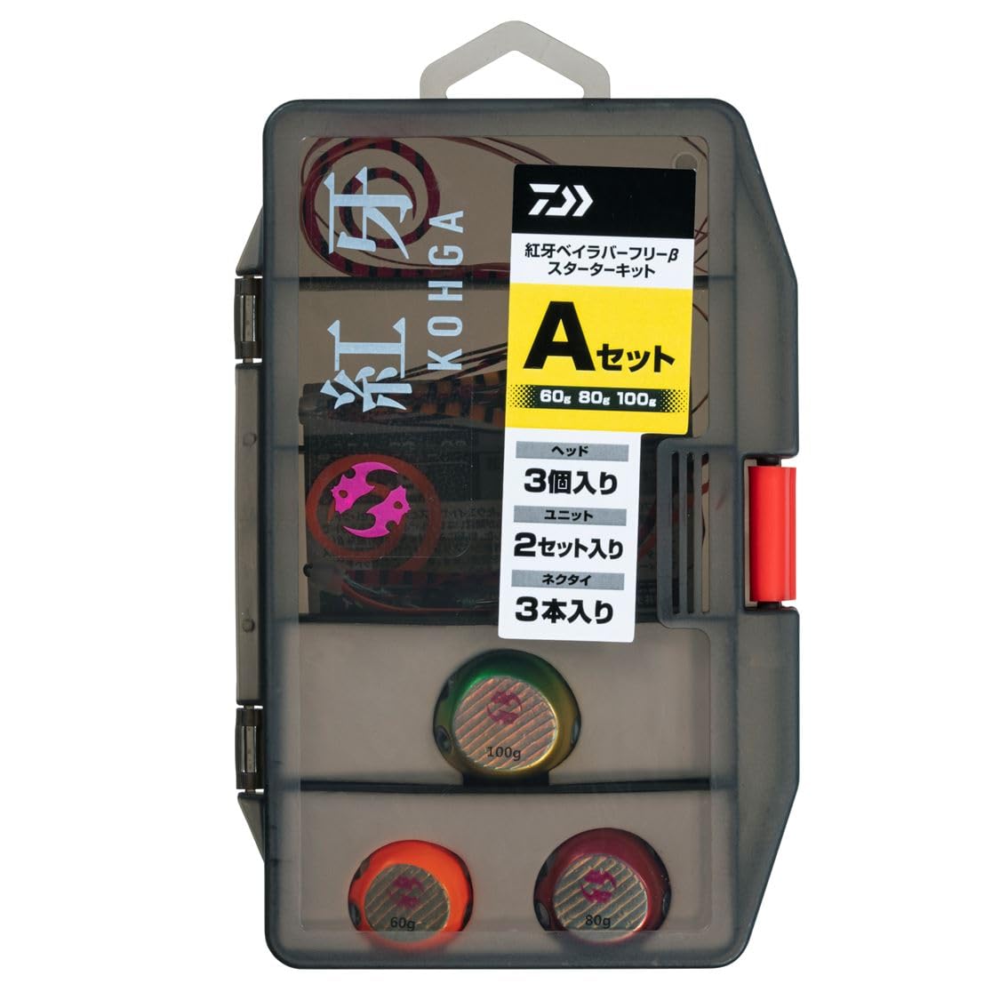 Стартовый набор Daiwa Tairaba Kouga BRF Beta (60г, 80г, 100гНабор)