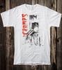 T-shirt Retro 100% Cotone Stile Punk Anni '80 The Cramps S&M