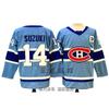 Mens Ice Hockey Jersey Retro Style Custom Number 93 Suzuki Demidov Caufield Cotton Blend Training Uniform