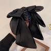 Elegant French Satin Bow Hairpin for Women