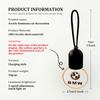 MXUI1 Car LED Acrylic Pendant Glowing Decor Rear View Mirror Accessories For BMW E36 E39 E87 E60 E46 E53 E90 F10 F20 F25 F30 X3 X5