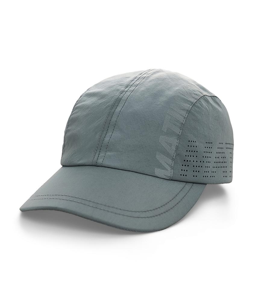 Mattengkim Mesh Logo Sporty Cap In Gray