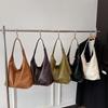 Large capacity bag women's autumn new fashion shoulder bag simple fashion large capacity commuter tote bag women