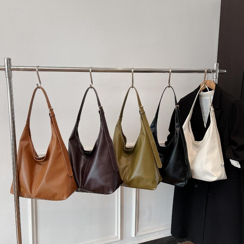 Large capacity bag women's autumn new fashion shoulder bag simple fashion large capacity commuter tote bag women