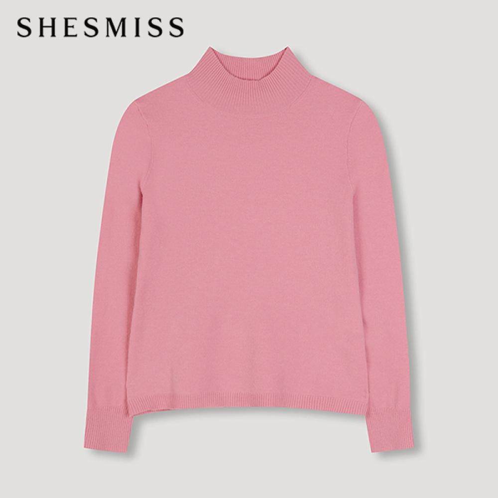 

She S miSS High Neck Regular Knit SSkpon42680 Pi Pink/55