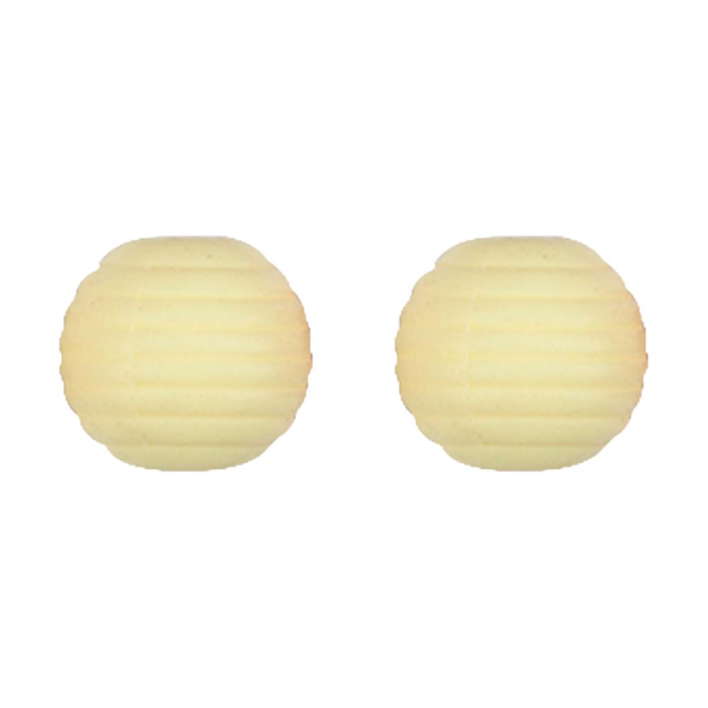 Kovict 25Pcs Threaded Silicone Beads 15mm Round Beehive Spiral Beads DIY Bracelet Necklace Accessories For Jewelry Marking