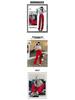 Damen American Retro Rote High-Waist Wide-Leg Jeans (Frühjahr/Sommer 2025)