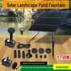 E-Commerce 1,4W Solarbrunnenpumpe Harz-Zubehör, 300G