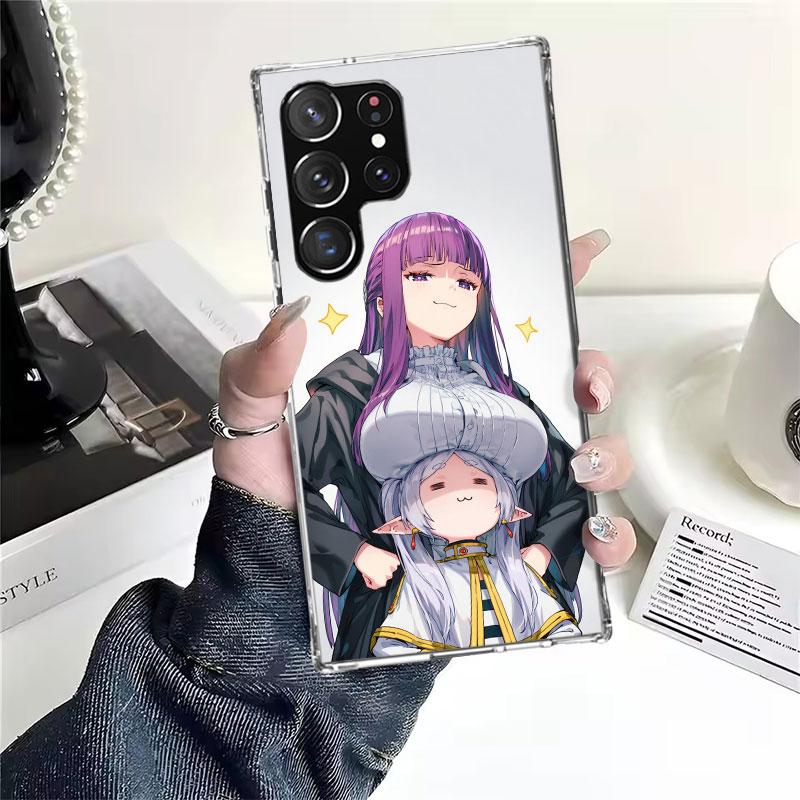 

Frieren Beyond Journeys End Soft Phone Case For Samsung Galaxy S22 S23 S24 S25 Edge S26 Ultra S20 FE S21 Plus + Fundas Coque Gal Samsung S21 Ultra