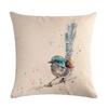 Painted Art Pillowcase Animal Print Linen Pillowcase Chair Sofa Home Decoration Cushion Cover