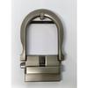 Men's belt pin buckle, cowhide automatic buckle head 4.0CM electroplated alloy explosion