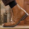Boots Men Fashion Comfortable Casual Retro 2026 Brand Ankle Boots