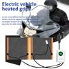 48V Universal Motorcycle Heated Hand Grips Waterproof Thermal E-bike  Handlebar Heater Warmer Kit Motorcycle Accessories