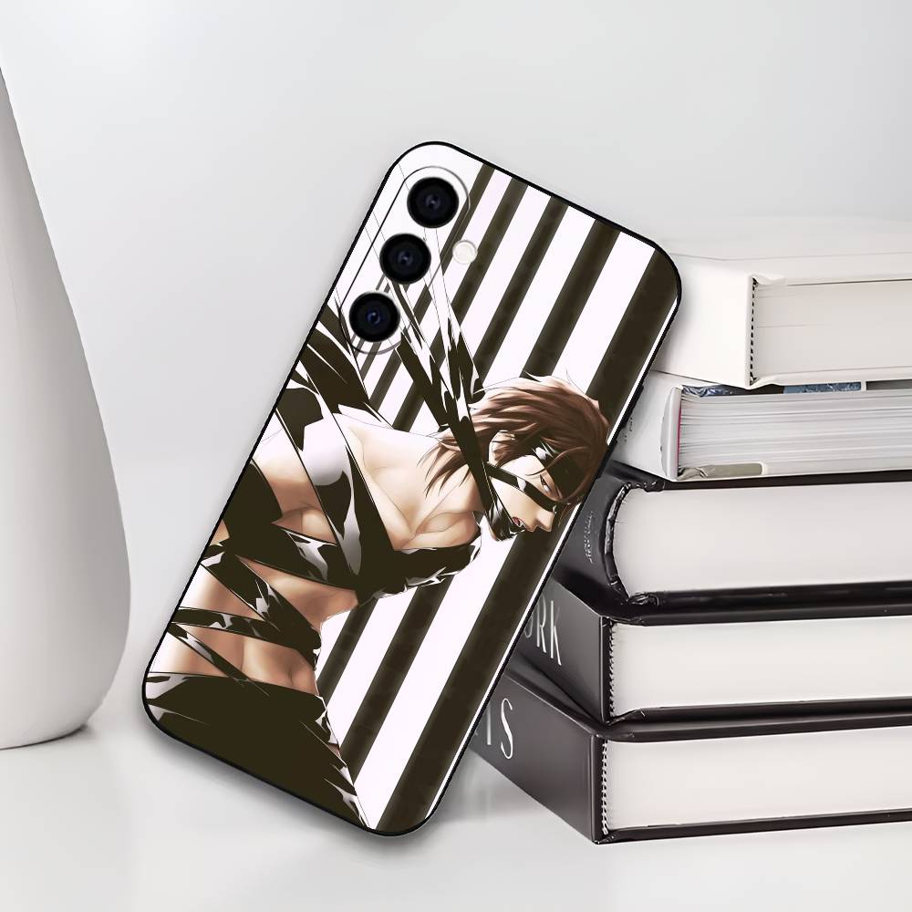 

S-Сосуке Айзен B-Bleach Чехол для телефона Samsung Galaxy A73, A72, A71, A70, A53, A52, A51, Другие Мягкий Черный Чехол Samsung a72