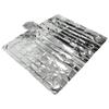 Emergency Ponchos Waterproof Windproof CPP Aluminum Film 0.012mm Thick Silver Reflective Emergency Blankets for Travel